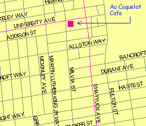 Map to Au Coquelot